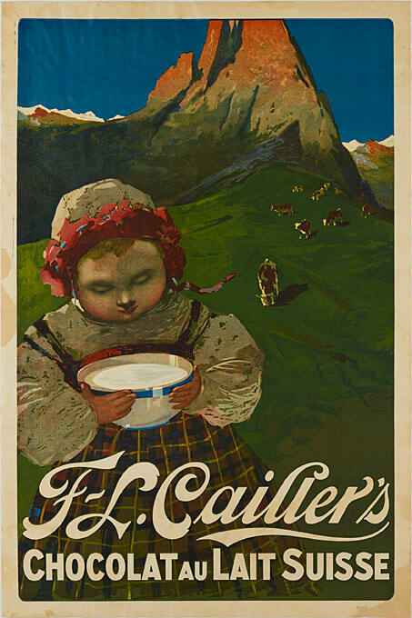 F-L. Cailler’s, Chocolat au Lait Suisse