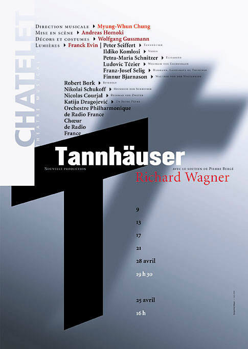 Tannhäuser, Richard Wagner, Châtelet