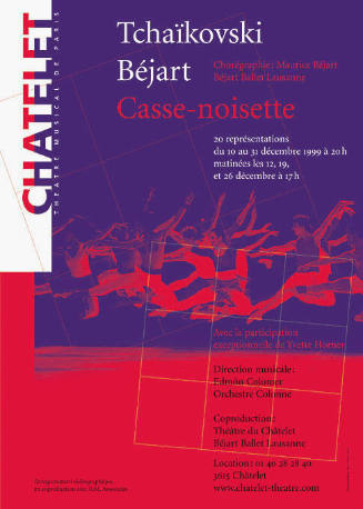 Casse-noisette, Tchaïkovski, Béjart, Châtelet