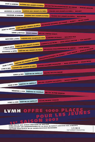 LVMH offre 1000 places pour les jeunes, 11ᵉ saison 2002, LVMH