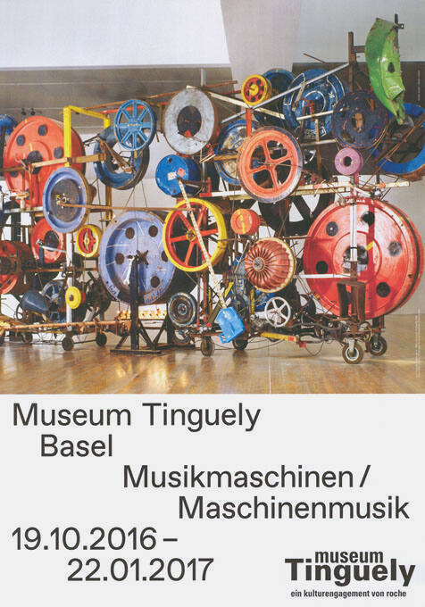 Musikmaschinen / Maschinenmusik, Museum Tinguely, Basel