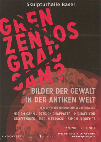 Grenzenlos Grausam? Bilder der Gewalt in der antiken Welt, Skulpturhalle Basel