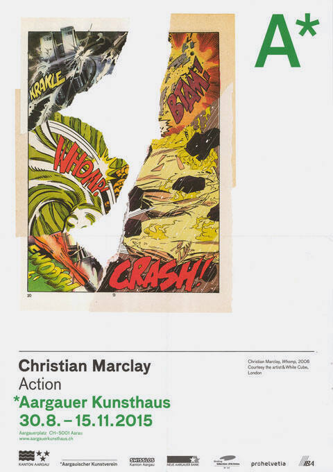 Christian Marclay, Action, *Aargauer Kunsthaus