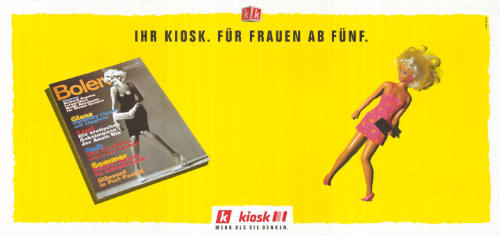 Ihr Kiosk. Für Frauen ab fünf. Kiosk, Mehr als Sie denken.