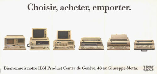 Choisir, acheter, emporter. IBM