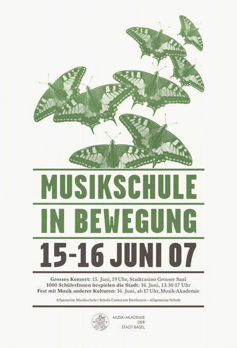 Musikschule in Bewegung, Musik-Akademie der Stadt Basel