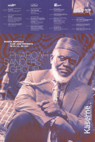 Kulturwerkstatt Kaserne, Oktober, November, Pharoah Sanders Group