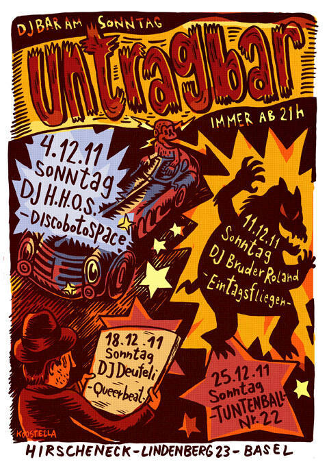 Untragbar, Dezember, Hirscheneck, Basel