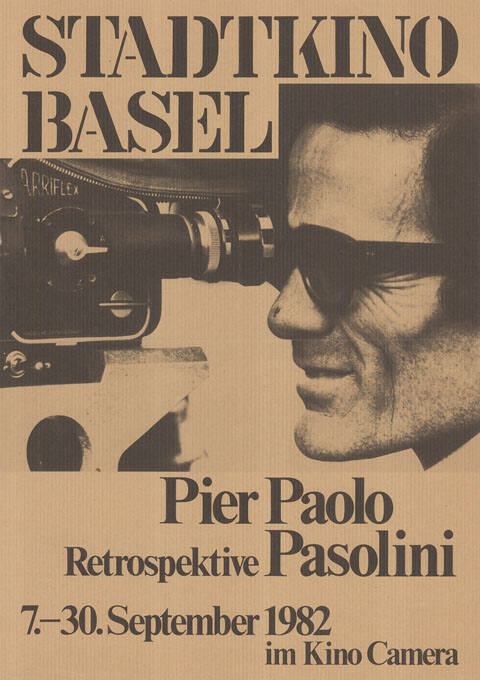 Stadtkino Basel, Pier Paolo Pasolini