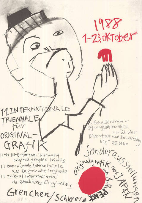 11. Internationale Triennale für Originalgrafik, Grenchen / Schweiz