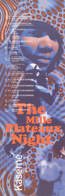 The Mille Plateaux Night, Kulturwerkstatt Kaserne, Januar/März