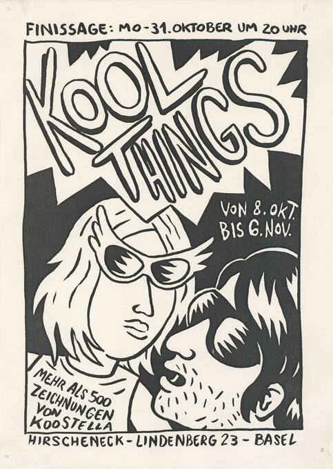 Kool Things, Mehr als 500 Zeichnungen von Koostella, Hirscheneck, Basel