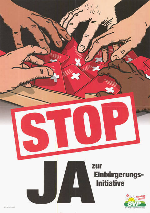 Stop, Ja zur Einbürgerungs-Initiative, SVP