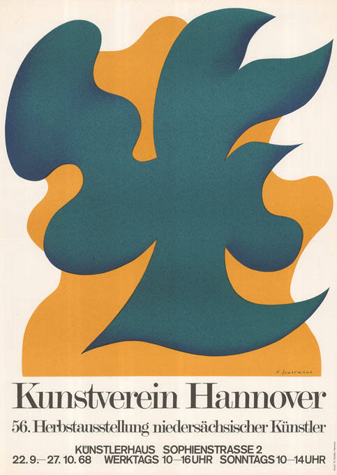 56. Herbstausstellung niedersächsischer Künstler, Kunstverein Hannover