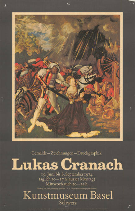 Lukas Cranach, Kunstmuseum Basel