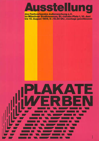 Plakate Werben, Münchner Stadtmuseum