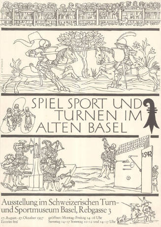 Spiel Sport und Turnen im alten Basel, Schweizerisches Turn- und Sportmuseum, Basel