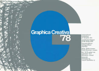 Graphica Creativa ’78, International Exhibition of Graphic Art, Jyväskylä Finland