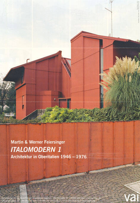 Martin & Werner Feiersinger, Italomodern 1, VAI, Dornbirn