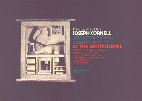 Joseph Cornell, Whitechapel Art Gallery