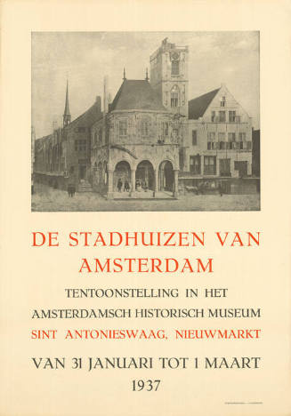 De Stadhuizen van Amsterdam,  Amsterdamsch Historisch Museum