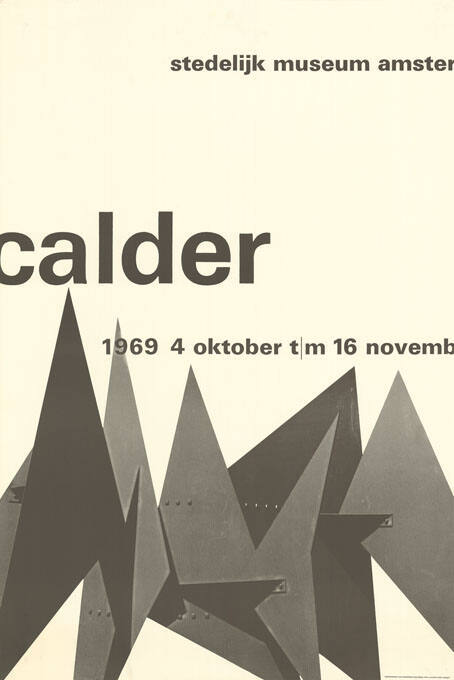 Calder, Stedlijk Museum Amsterdam