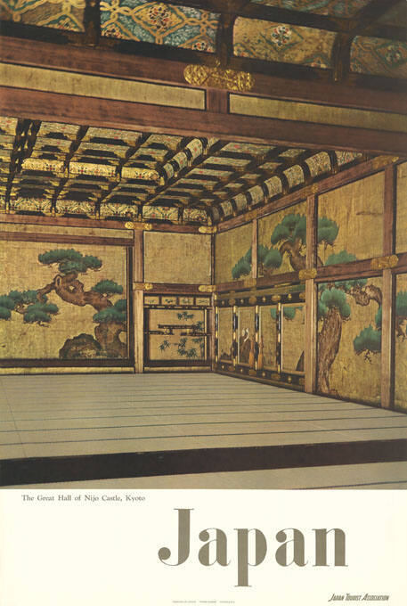 Japan, The Great Hall of Nijo Castle, Kyoto