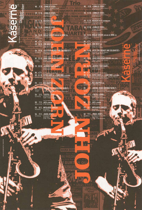 John Zorn, Kulturwerkstatt Kaserne, Oktober/November