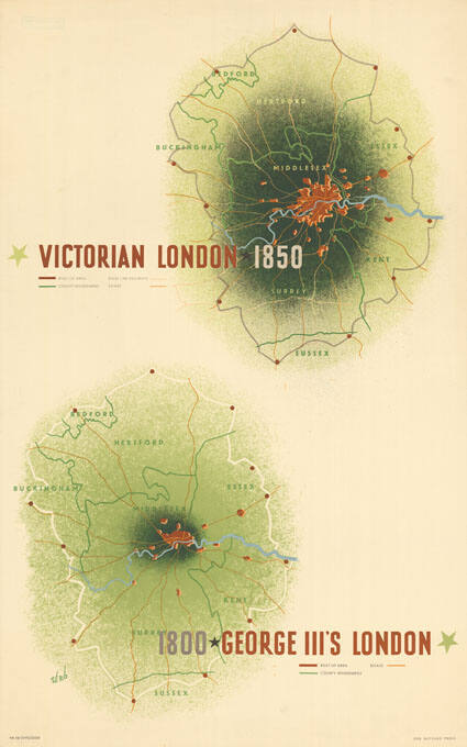 Victorian London 1850, 1800 George III’s London