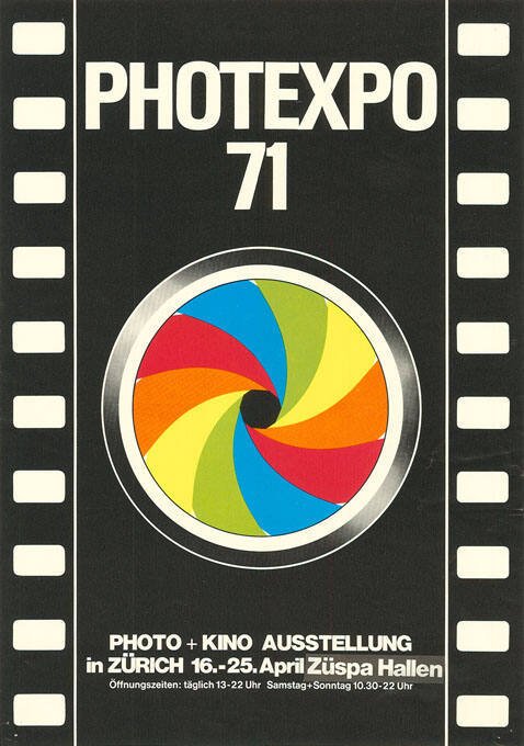 Photexpo 71, Züspa Hallen, Zürich