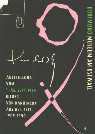 Bilder von Kandinsky aus der Zeit 1902-1940, Museum am Ostwall, Dortmund