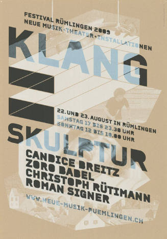 Festival Rümlingen 2009, Klang = Skulptur