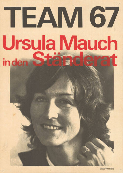 Team 67, Ursula Mauch in den Ständerat