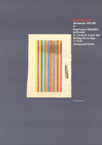 Richard Paul Lohse, Zeichnungen 1935–1985, Kunstmuseum Düsseldorf im Ehrenhof