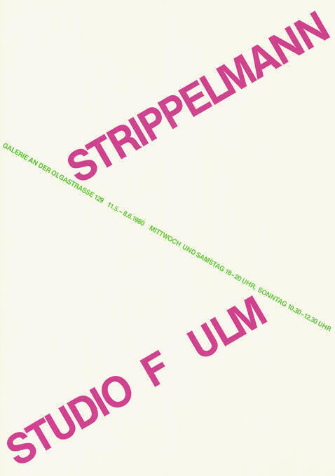 Strippelmann, Studio f, Ulm