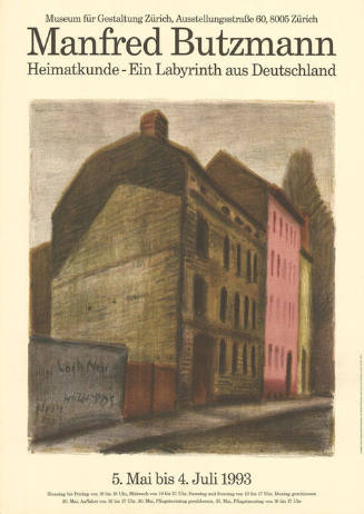 Manfred Butzmann, Heimatkunde – Ein Labyrinth aus Deutschland, Museum für Gestaltung Zürich