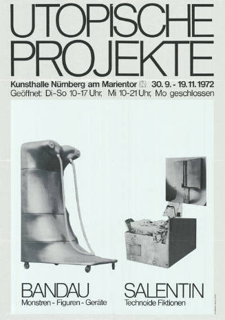 Utopische Projekte, Bandau, Salentin, Kunsthalle Nürnberg