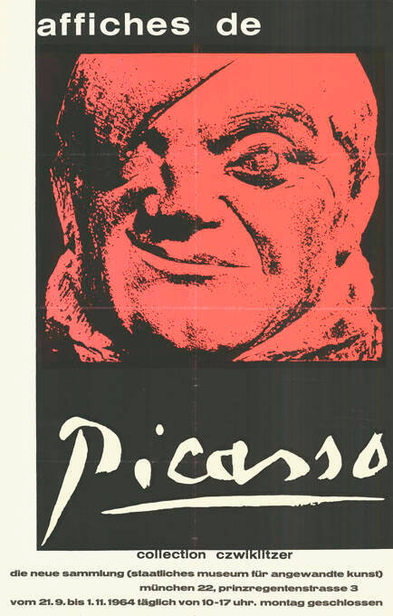 Affiches de Picasso, Collection Czwiklitzer, Die Neue Sammlung, München