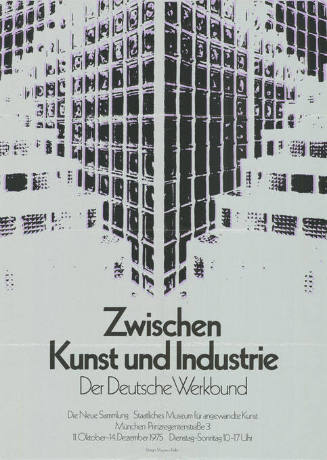 Zwischen Kunst und Industrie, Die Neue Sammlung, München