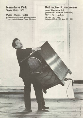 Nam June Paik, Kölnischer Kunstverein