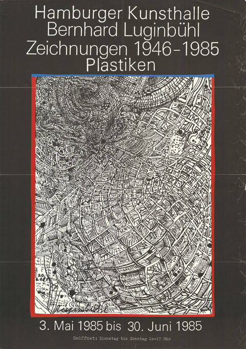 Bernhard Luginbühl, Zeichnungen 1946–1985, Plastiken, Hamburger Kunsthalle