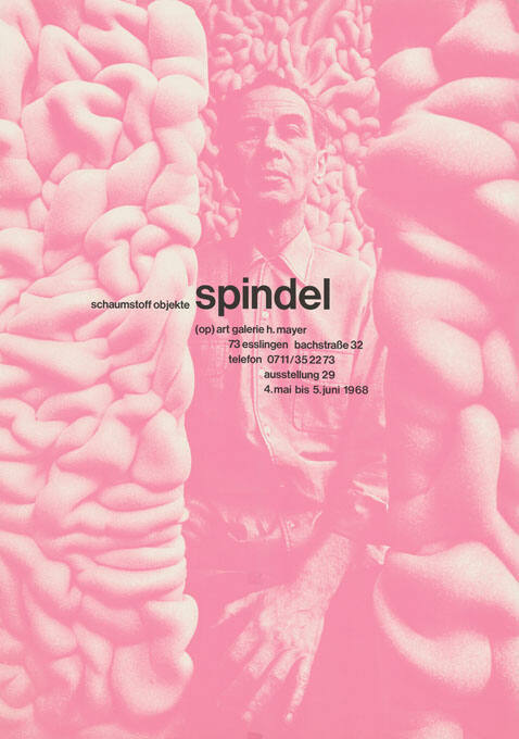 Spindel, Schaumstoff Objekte, (Op)Art Galerie, Esslingen