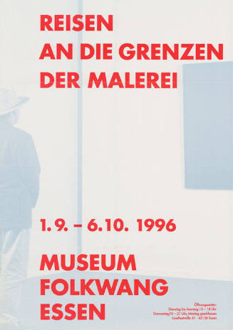 Reisen an die Grenzen der Malerei, Museum Folkwang, Essen