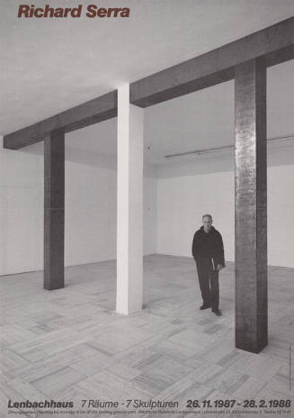 Richard Serra, 7 Räume – 7 Skulpturen, Lenbachhaus, München