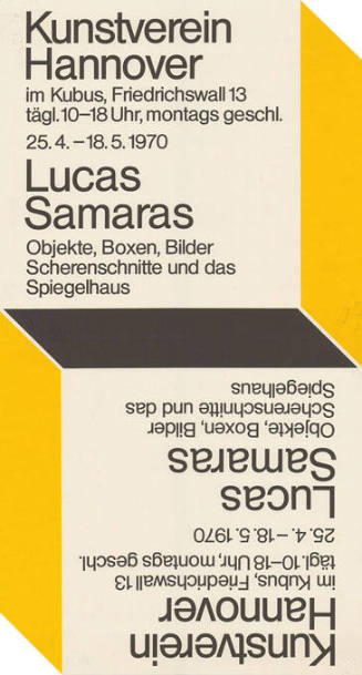 Kunstverein Hannover, Lucas Samaras