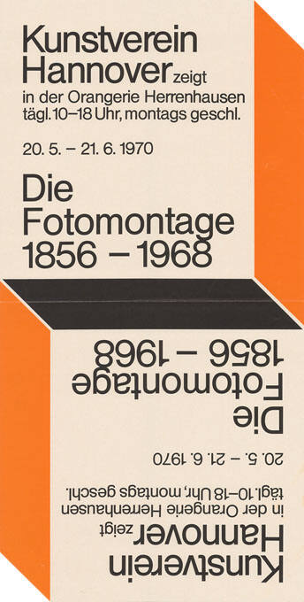 Kunstverein Hannover, Die Fotomontage 1856–1968