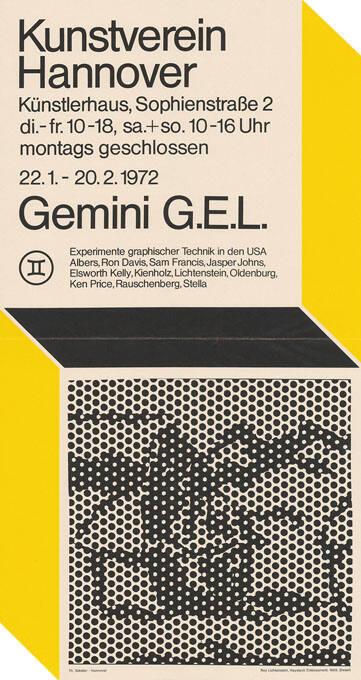 Kunstverein Hannover, Gemini G.E.L.