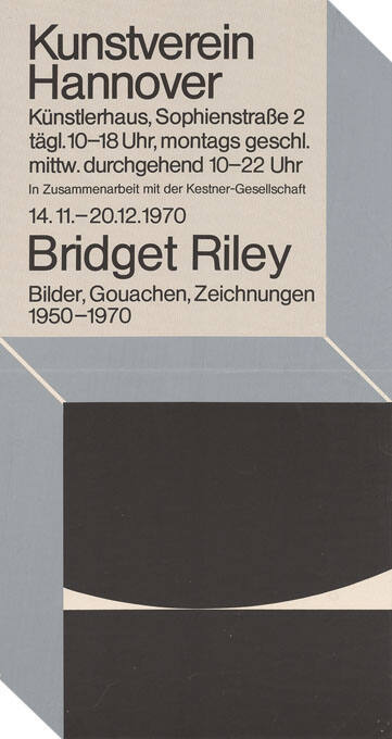 Kunstverein Hannover, Bridget Riley