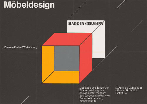 Möbeldesign, Made in Germany, Zentrum Baden-Württemberg