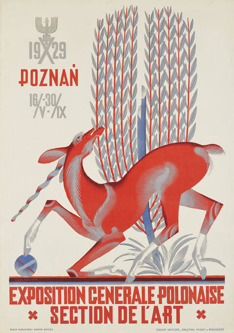 1929, Poznań, Exposition Generale Polonaise, Section de l’Art